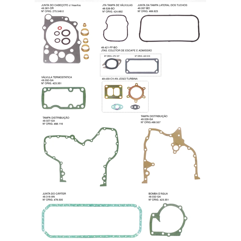 JUNTA MT VOLVO N12/TD122FS C/RET