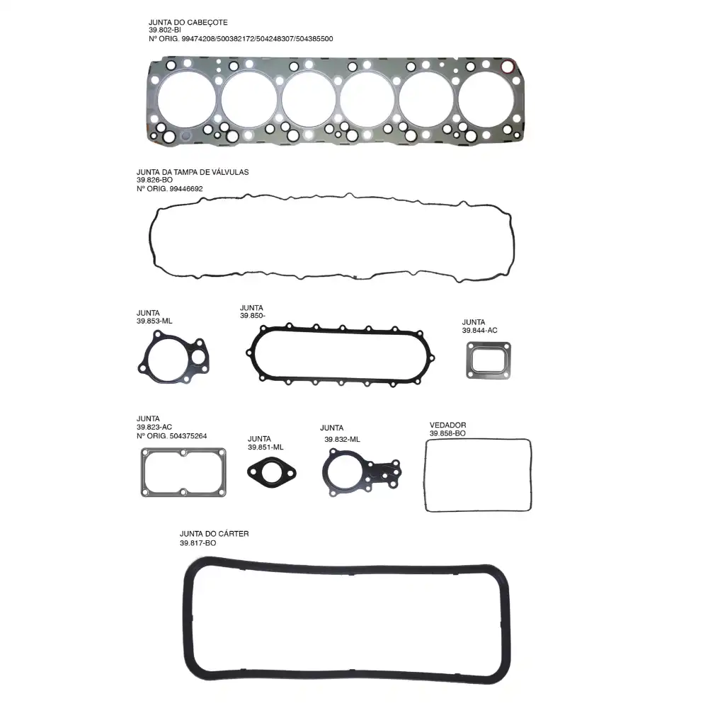 JUNTA MT IVECO CURSOR 9 8.7 6CC F2CE  NE