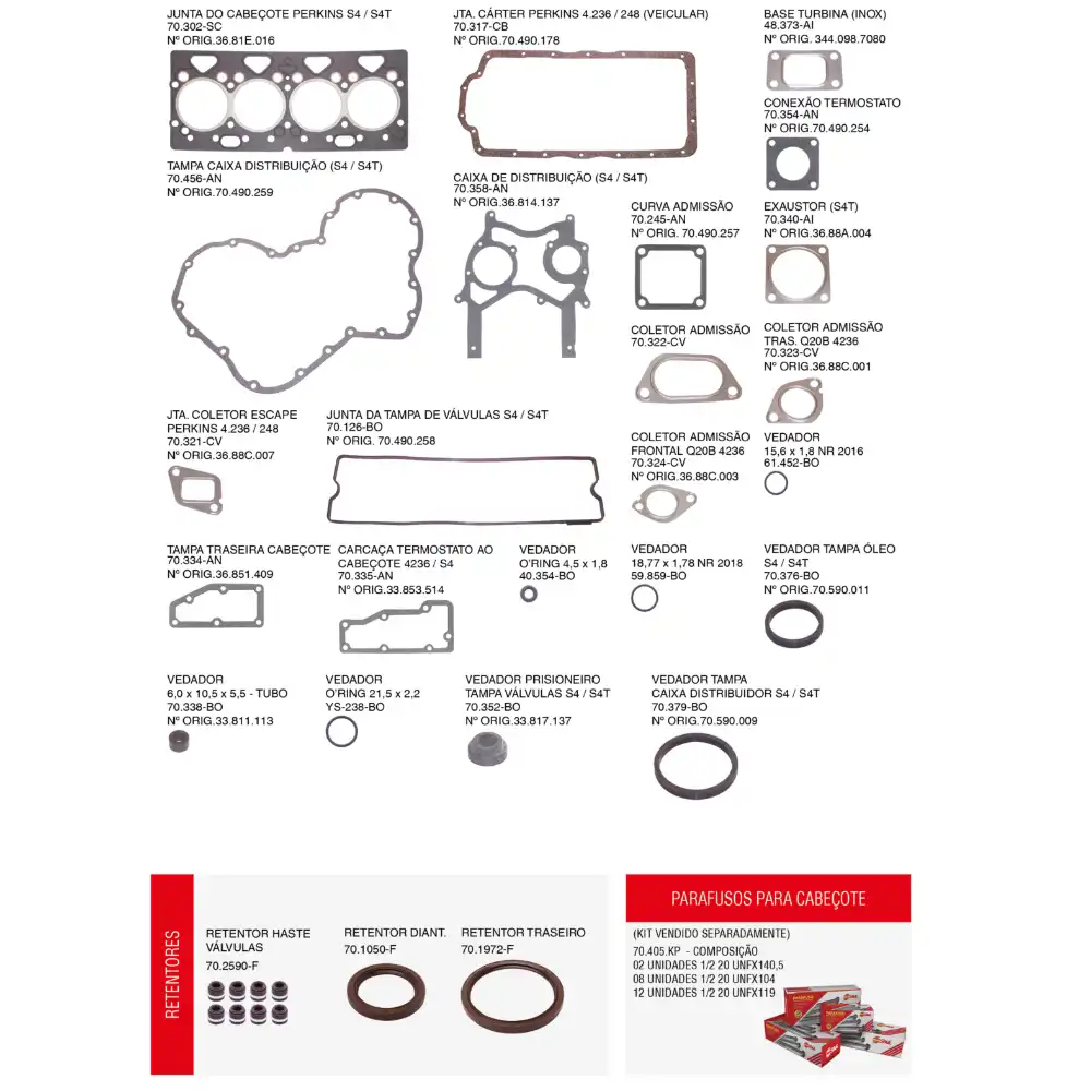 JUNTA MT MAXION S4/S4T TURBO C/RET
