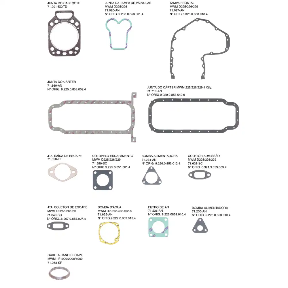 JUNTA MT MWM D226 4CC F4000 C/RET