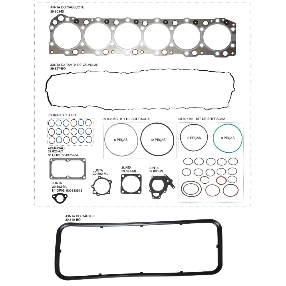 JUNTA SUPERIOR FIAT IVECO STRALIS CURSOR